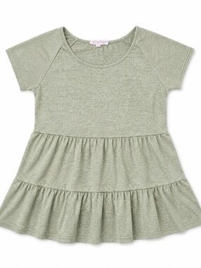 Above and Beyond • Sage Green • Tiered Top • Medium